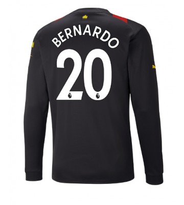 Manchester City Bernardo Silva #20 Bortedrakt 2022-23 Langermet